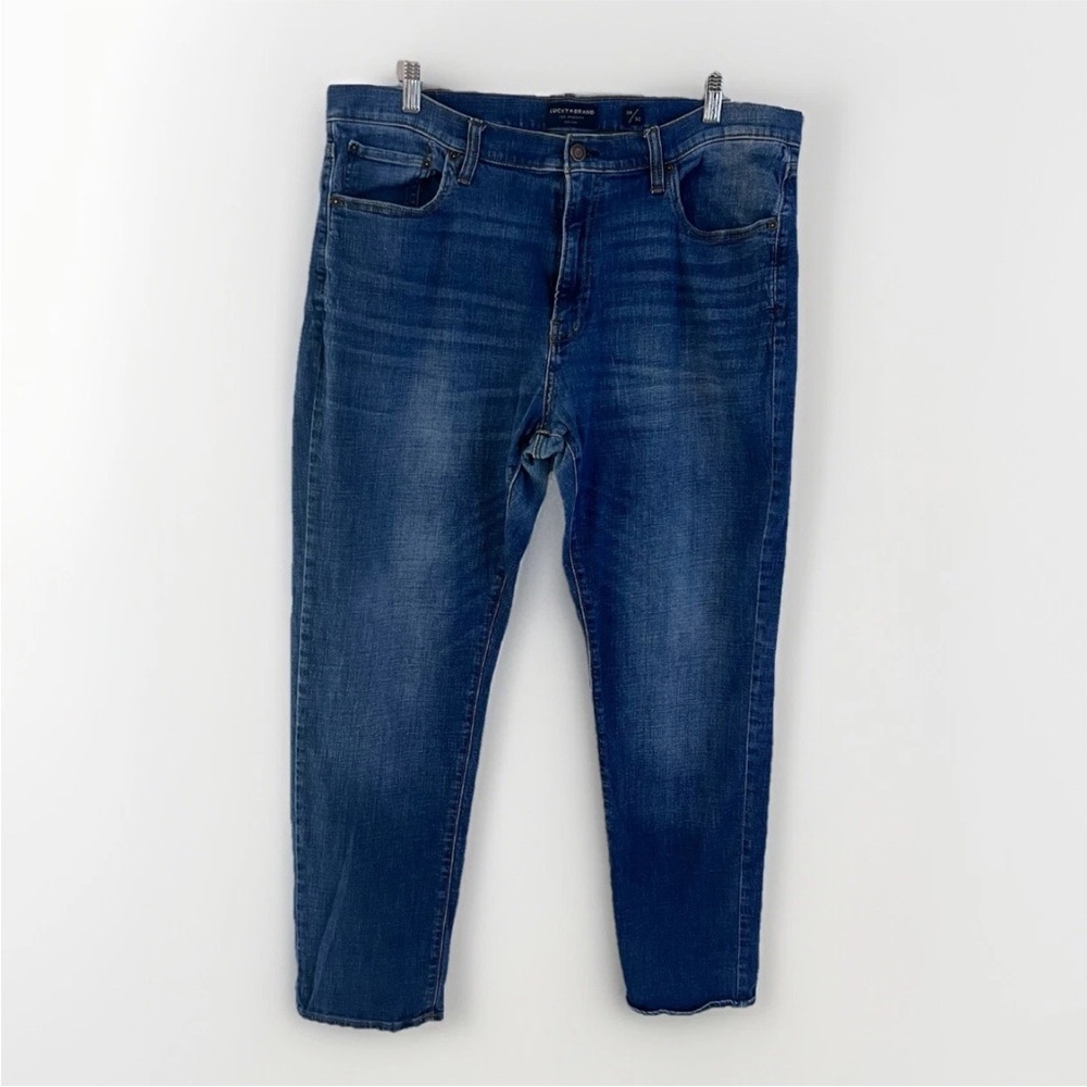 Lucky Brand Men's Deep Indigo Athletic Slim fit